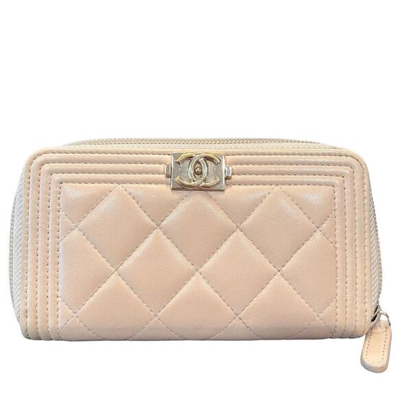 Chanel Boy Small Zip Around Wallet - Picture 11 of 11